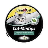 Gimpet Витамины для кошек "Cat-Mintips" с кошачьей мятой 90 шт