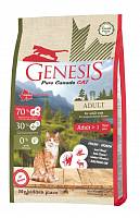 Genesis Pure Canada My hidden place сухой корм для взрослых кошек с говядиной, ягненком и мясом оленя