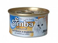 Simba Cat Mousse мусс для кошек цыпленок индейка