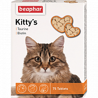 Кормовая добавка для кошек Beaphar Kitty's + Taurine-Biotine с биотином и таурином