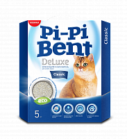 Pi-Pi Bent DeLuxe Classic наполнитель для кошачьего туалета комкующийся, коробка