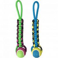 Aromadog Petpark игрушка для собак Плетенка с теннисным мячом