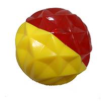 Игрушка для собак Dezzie Мяч красно-желтый Догбол