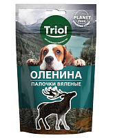 Лакомство для собак Triol PLANET FOOD Оленина палочки вяленые