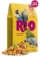 Корм для средних и крупных попугаев RIO Гурмэ