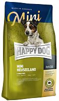 HAPPY DOG SUPREME Mini Nevseeland для взрослых собак до 10кг, ягненок и рис