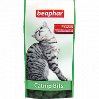 Лакомство для кошек Beaphar Catnip Bits Подушечки с кошачьей мятой