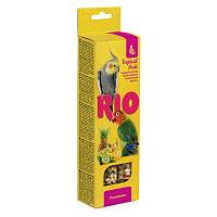Палочки для средних попугайчиков Rio с тропическими фруктами