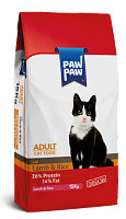 Сухой корм для кошек Pawpaw Adult Cat Food with Lamb & Rice с ягненком и рисом