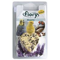 Добавка для птиц Fiory Hearty Био-камень с лавандой в форме сердца