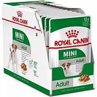 Royal Canin Mini Adult консервы для собак мелких пород с 10 месяцев до 12 лет (пауч)