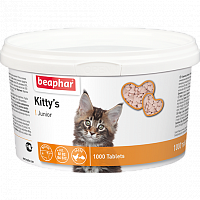 Beaphar Kitty's Junior кормовая добавка для котят с биотином