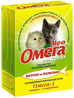 ОМЕГА NEO витамины для котят с таурин+L-карнитин, 60 табл.