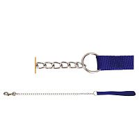 Поводок-цепь для собак Triol с нейлоновой ручкой, 2,5*1100мм