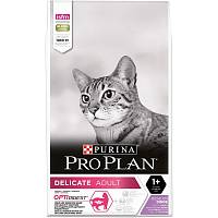 Сухой корм Pro Plan для взрослых кошек с чувствительным пищеварением или особыми предпочтениями в еде, с высоким содержанием индейки