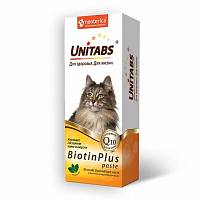 Паста для кошек Unitabs, BiotinPlus paste с биотином и таурином