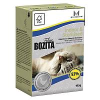 Bozita Tetra Pak Funktion Indoor&Sterilised консервы для домашних и стерилизованных и малоподвижных кошек кусочки курицы в желе