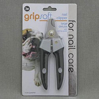 Когтерез с ограничителем для собак, JW Grip Soft Deluxe Nail Clipper, большой