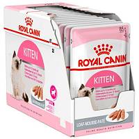 Royal Canin Kitten Instinctive консервы для котят мясное ассорти паштет (пауч)