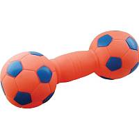 Игрушка для собак Зооник Гантель футбольная 20,5 см