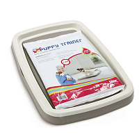 SAVIC Туалет PUPPY TRAINER средний для щенков мелких пород, 48х35х4 см