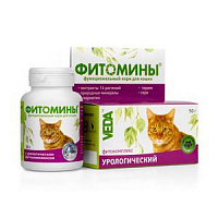Фитомины д/кошек Профилактика МКБ 100 таблеток