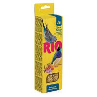 Палочки для волнистых попугайчиков и экзотов Rio с медом