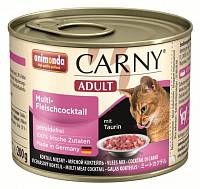 Animonda Carny Adult консервы для взрослых кошек коктейль из разных сортов мяса 