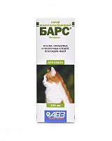 Спрей для кошек Барс инсектоакарицидный, 100 мл, флакон в коробке 