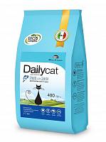 Dailycat Adult Steri Lite Fish & Rice для взрослых кастрированных и стерилизованных кошек с рыбой и рисом - 400 г