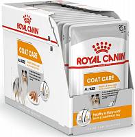 Royal Canin Coat Care для собак с тусклой и сухой шерстью, паштет (пауч)