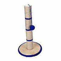 TRIXIE Когтеточка-столб для кошек с игрушкой, сизаль, 64 см