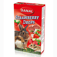 SANAL "Strawberry Drops" дропсы с клубникой