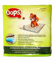 OOPS! пеленки для домашних животных Впитывающие гелевые с водяными знаками