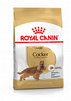 Royal Canin Cocker 25 сухой корм для взрослого кокер-спаниеля с 12 мес