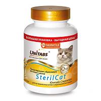 Витамины для кошек UNITABS SterilCat с Q10 200 таб