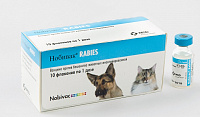 Intervet Нобивак Rabies вакцина для собак и кошек против бешенства