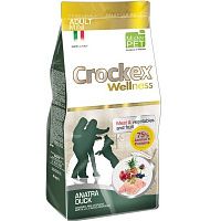 Сухой корм для собак мелких пород Crockex Wellness с уткой и рисом