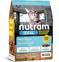 Корм сухой для кошек Nutram Ideal Solution Support Weight Control Cat Food контроль веса