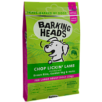 Barking Heads Chop Lickin Lamb Large Breed сухой корм для собак крупных пород Мечты о ягненке с ягненком и рисом