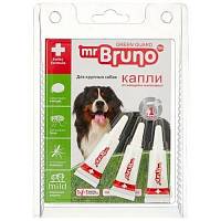 Капли репеллентные для крупных собак, весом более 30 кг. Mr.Bruno