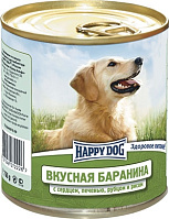 HAPPY DOG Баранина с сердцем, печенью, рубцом и рисом