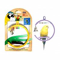 Игрушка для птиц PENN-PLAX качели для птиц со счетами и колокольчиком