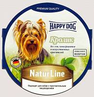 Happy Dog Natur Line консервы для собак паштет с кроликом