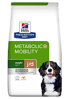 Hill's Prescription Diet Metabolic + Mobility сухой корм для собак  при заболевании суставов с Курицей