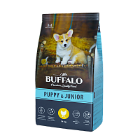 Сухой корм для щенков и юниоров Mr.Buffalo PUPPY & JUNIOR с курицей
