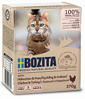 Консервы для взрослых кошекBOZITA Kitten Tetra Pak кусочки в соусе