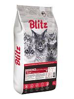Blitz Chicken Adult Cat сухой корм для взрослых кошек курица