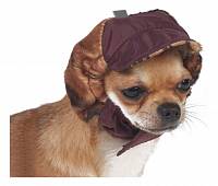 Тузик № 0 шапка для собак теплая с велюром  унисекс