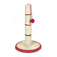 TRIXIE Когтеточка-столб для кошек с игрушкой, сизаль, 50 см